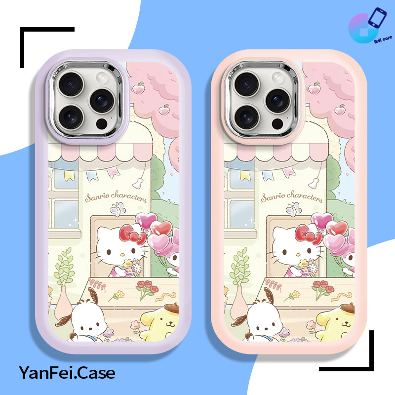 Hot sale [Painting Hello Kitty] advanced custom mobile phone case anime cartoon all kinds of mobile 