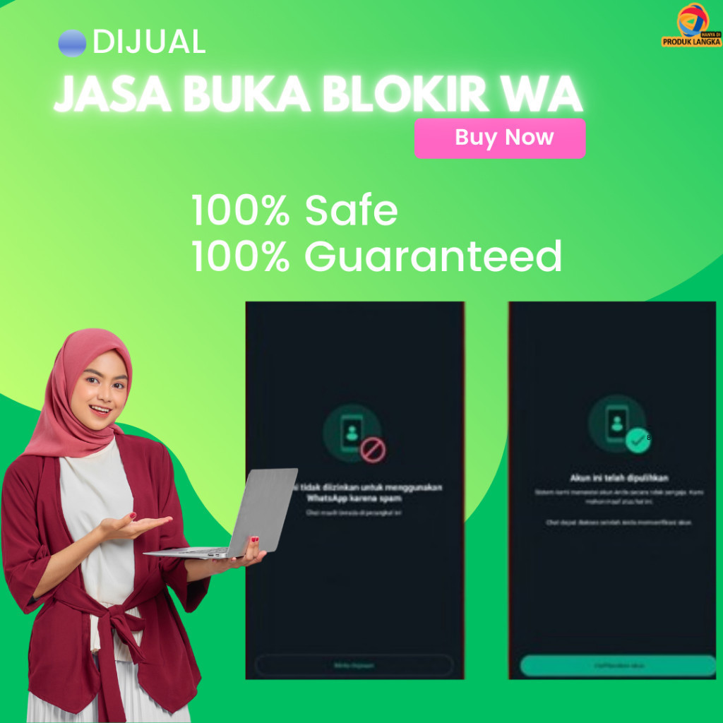 Premium Unlock ‒ buka blokir whatsApp Termurah dan Optimal