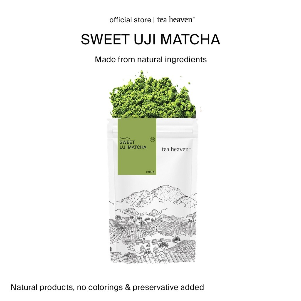 

NEW Tea Heaven Sweet Uji Matcha 100gr PREMIUM