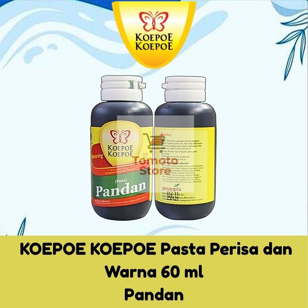 

✨ TOMOTOSTORE ✨ KOEPOE KOEPOE Pasta Perisa dan Warna Pandan