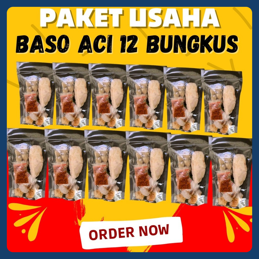 

Baso Aci Makanan Instan Murah HALAL isi 12pcs