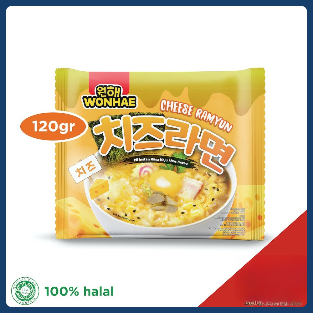 

Mujigae by Wonhae Cheese Ramyun 120 gr