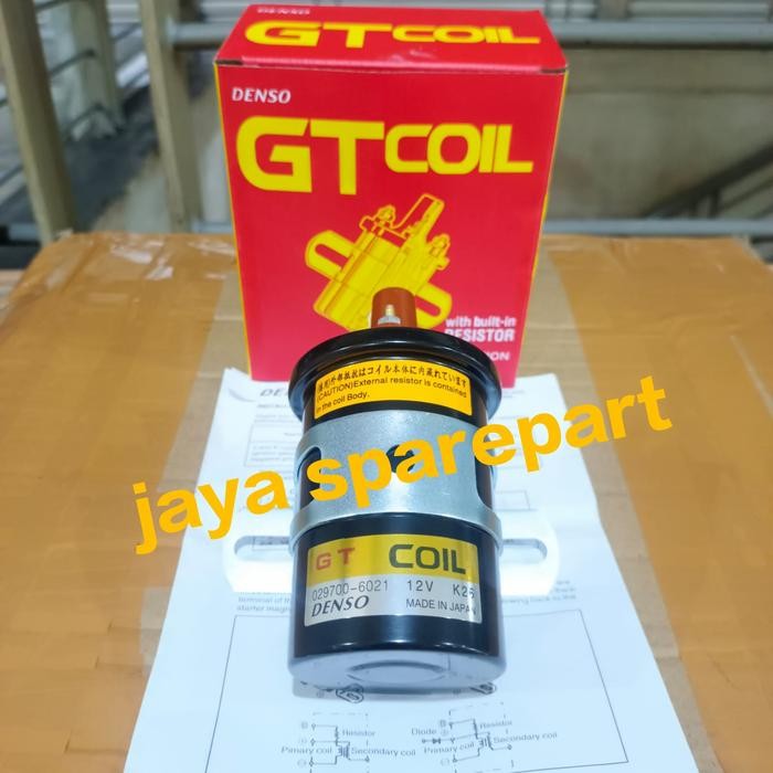 coil botol kijang pendek denso GT 029700-6021 12v