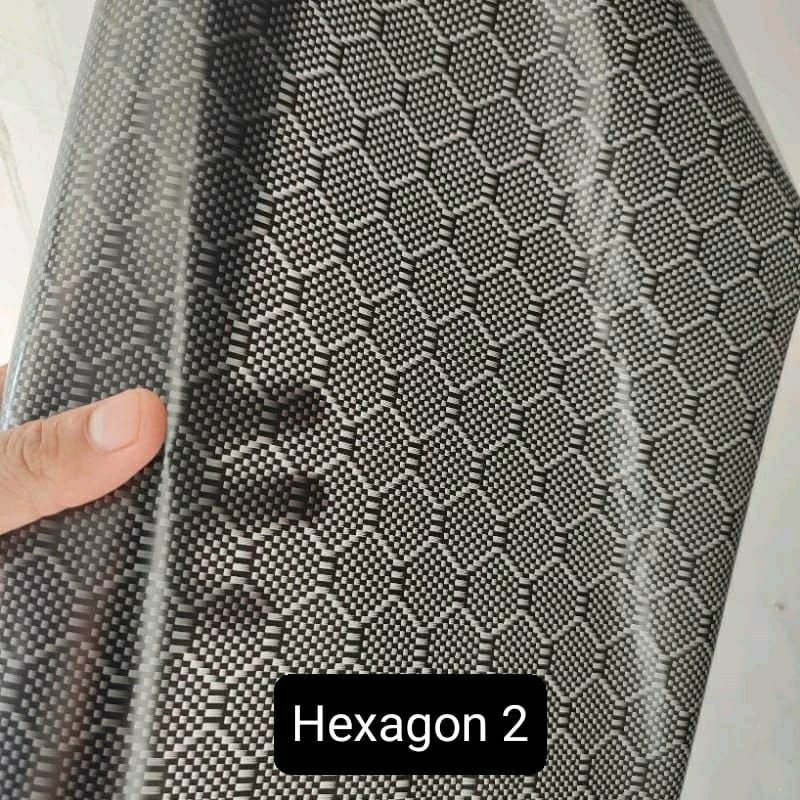 Carbon WTP Water Transfer Printing Hexagon Karbon Celup Carbon Air