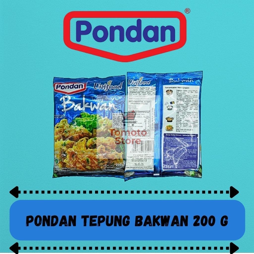 

✨ TOMOTOSTORE ✨ PONDAN Unifood Tepung Bakwan 200 gr