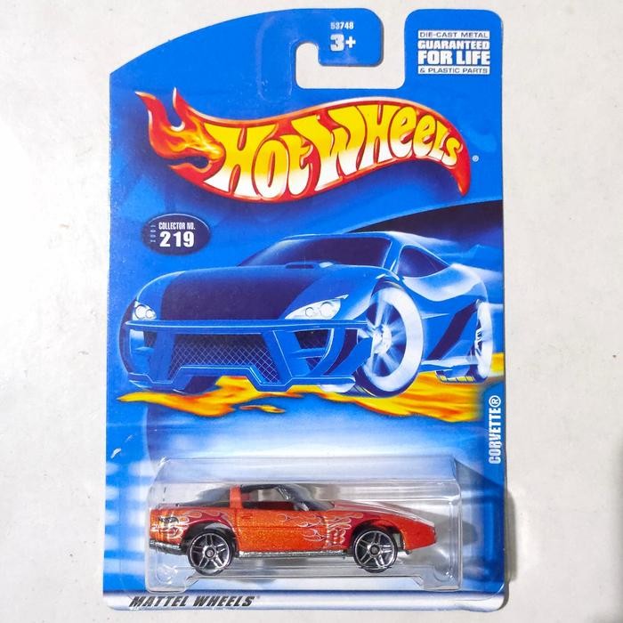TR99 Hotwheels Hot Wheels 80s 80 s 80 Corvette orange 2001 base & body besi