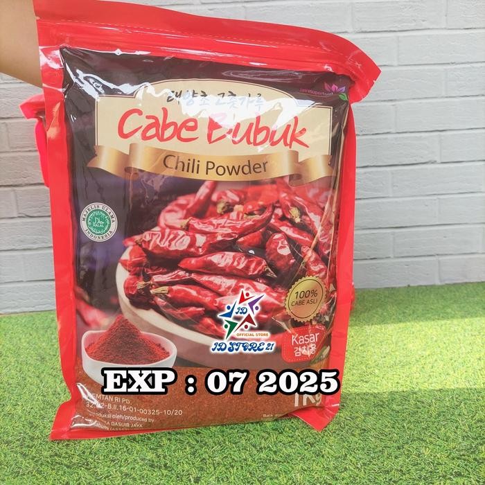 

Gochugaru 1 KG - Bubuk Cabe Kasar / Halus Chili Powder Kasar Spices Serbuk Cabai - GOCHUGARU KASAR