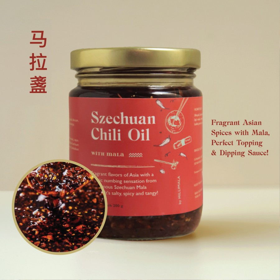 

Szechuan Chili Oil - Mala Chilli Oil by Millimala murah