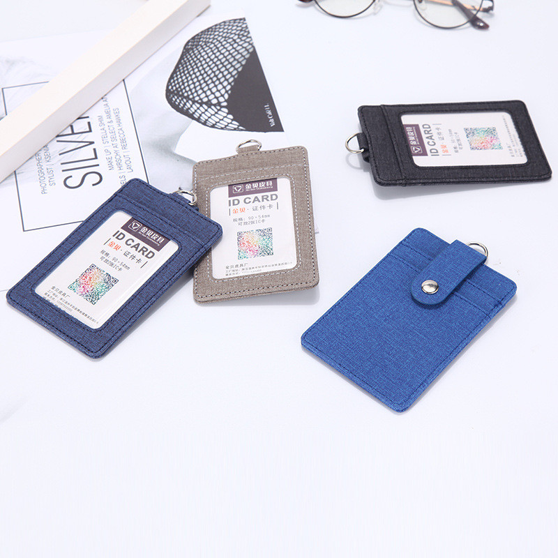 

Holder ID Card Kulit PU + Tali Gantung Premium – Elegan untuk Pegawai & Event