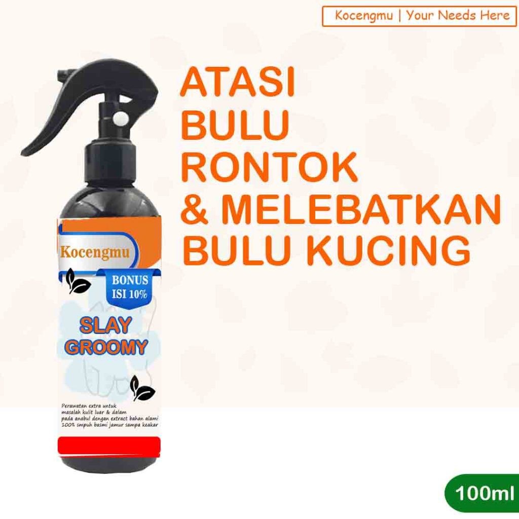 Vitamin Bulu Rontok Kucing Obat Bulu Rontok Kucing Spray Kocengmu CO