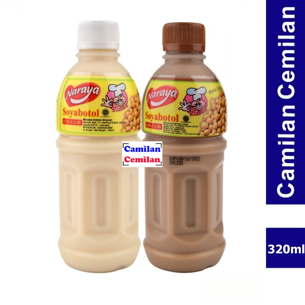 

Naraya Soya Botol Susu Kedelai 320 ml