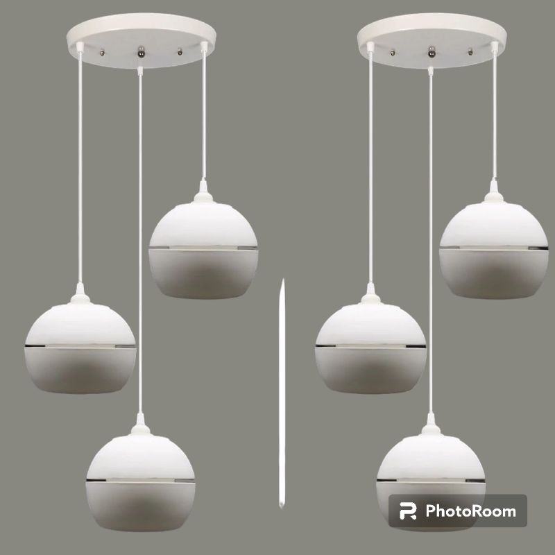 LAMPU HIAS BOLA LAMPU GANTUNG MINIMALIS PVC