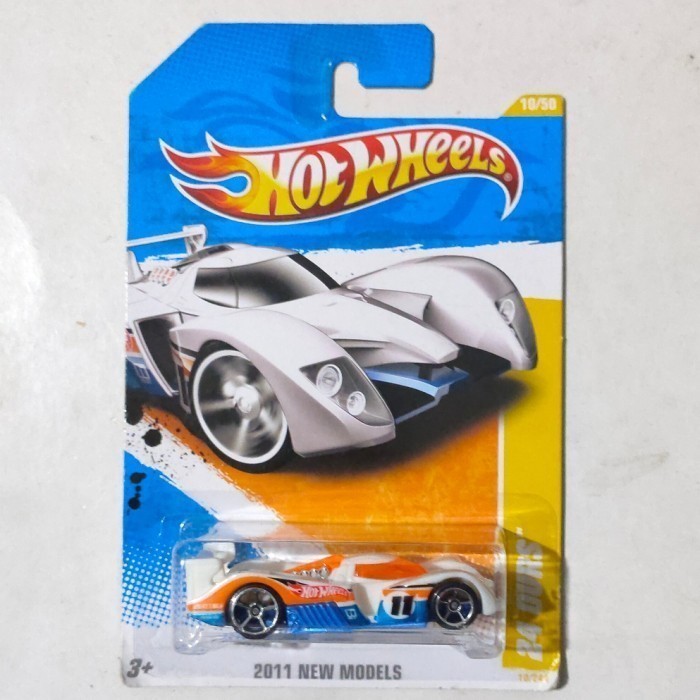 Hotwheels 24 Ours putih New Models 2011 HW