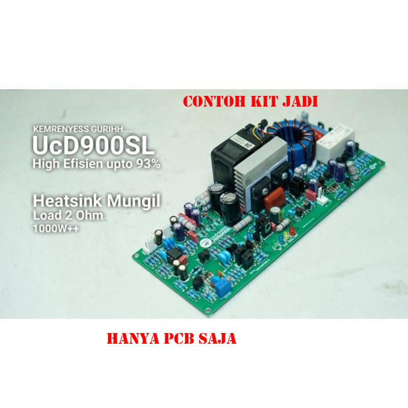PCB Amplifier Class D UCD 900SL PCB SAJA