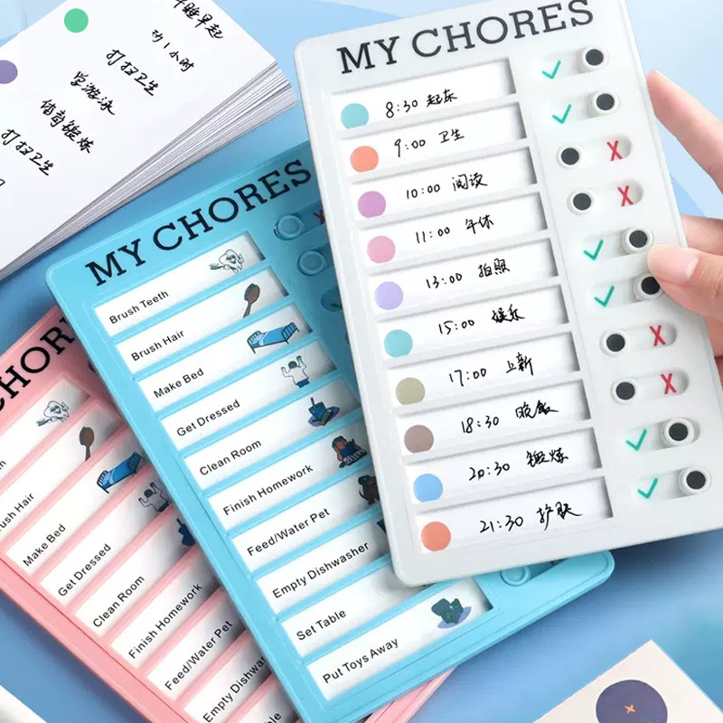 

Kawaii Self Discipline Check List Memo Board Daily Planner To Do List Korean Stationery Task Detachable Planning Board Office