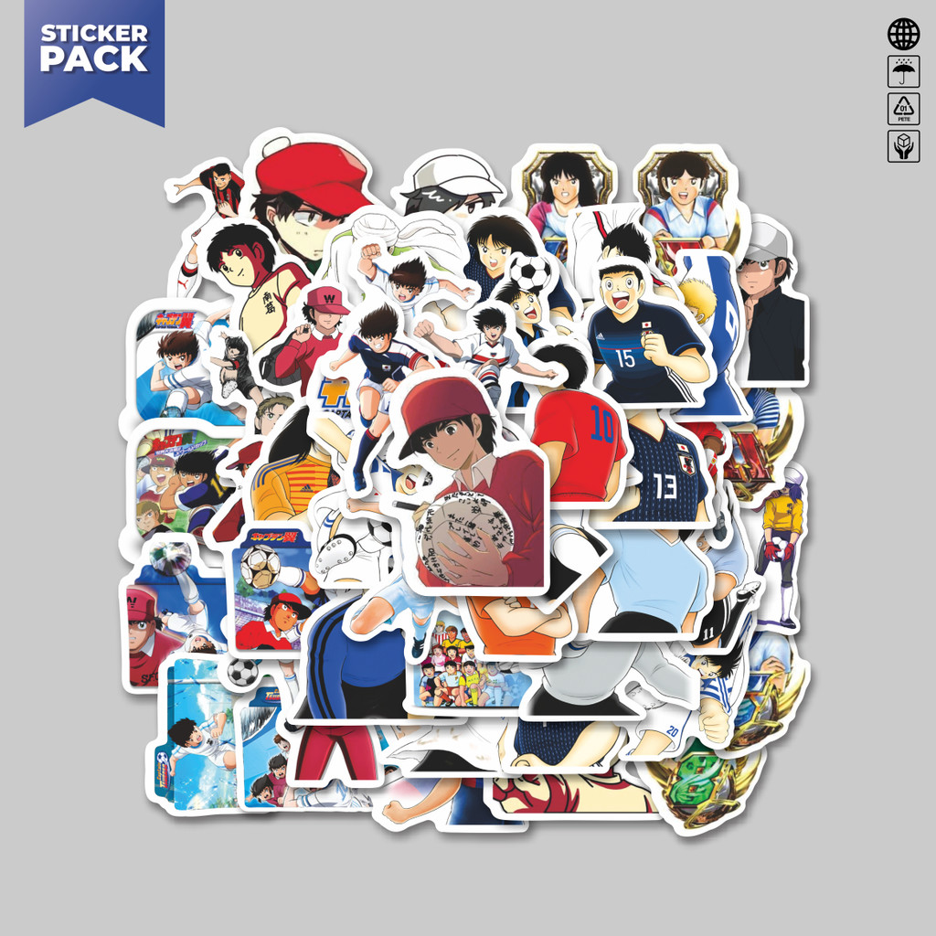 

[100PCS]Stiker Pack Sticker Anime Captain Tsubasa Sticker Aesthetic Vinyl Anti Air Dekorasi Sticker Laptop Buku Journal Koper Helm Casing HP Gitar Helm Skateboard