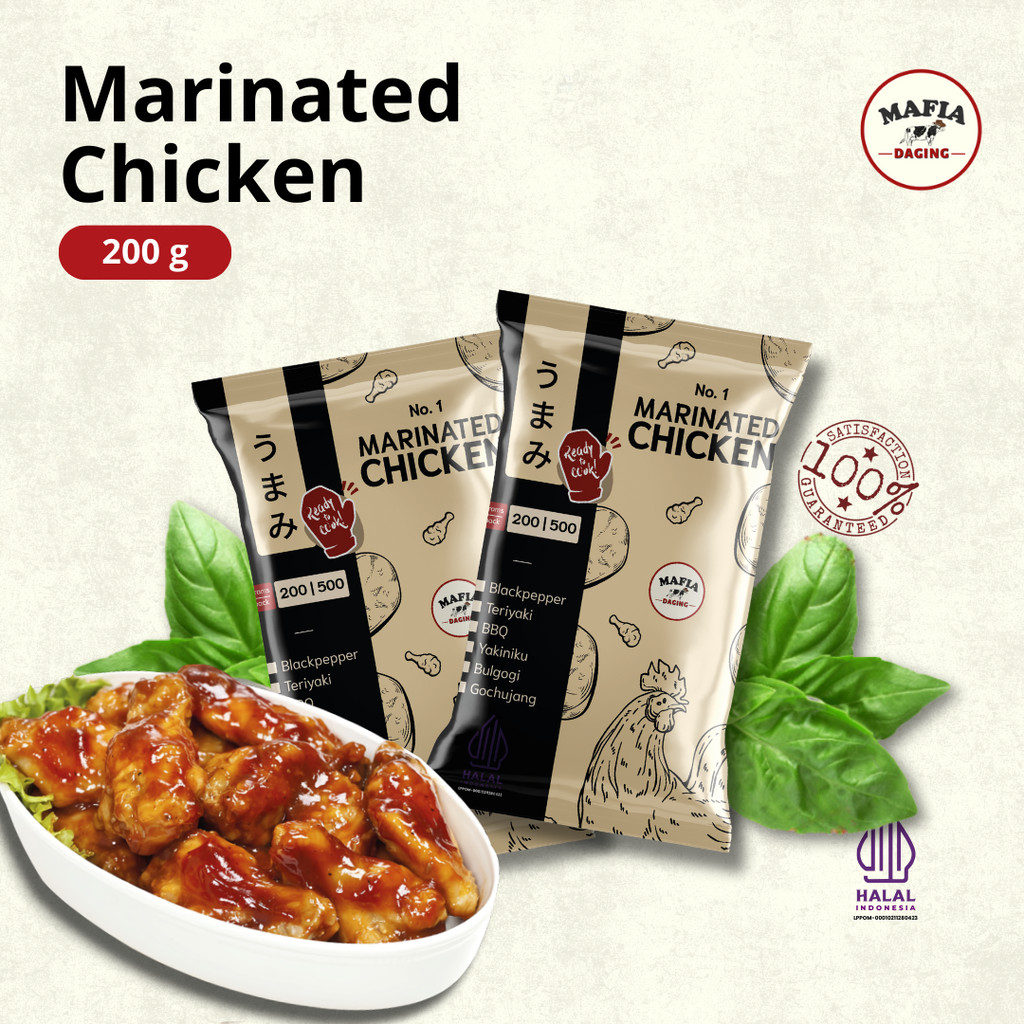 

Marinated Chicken 200 gram