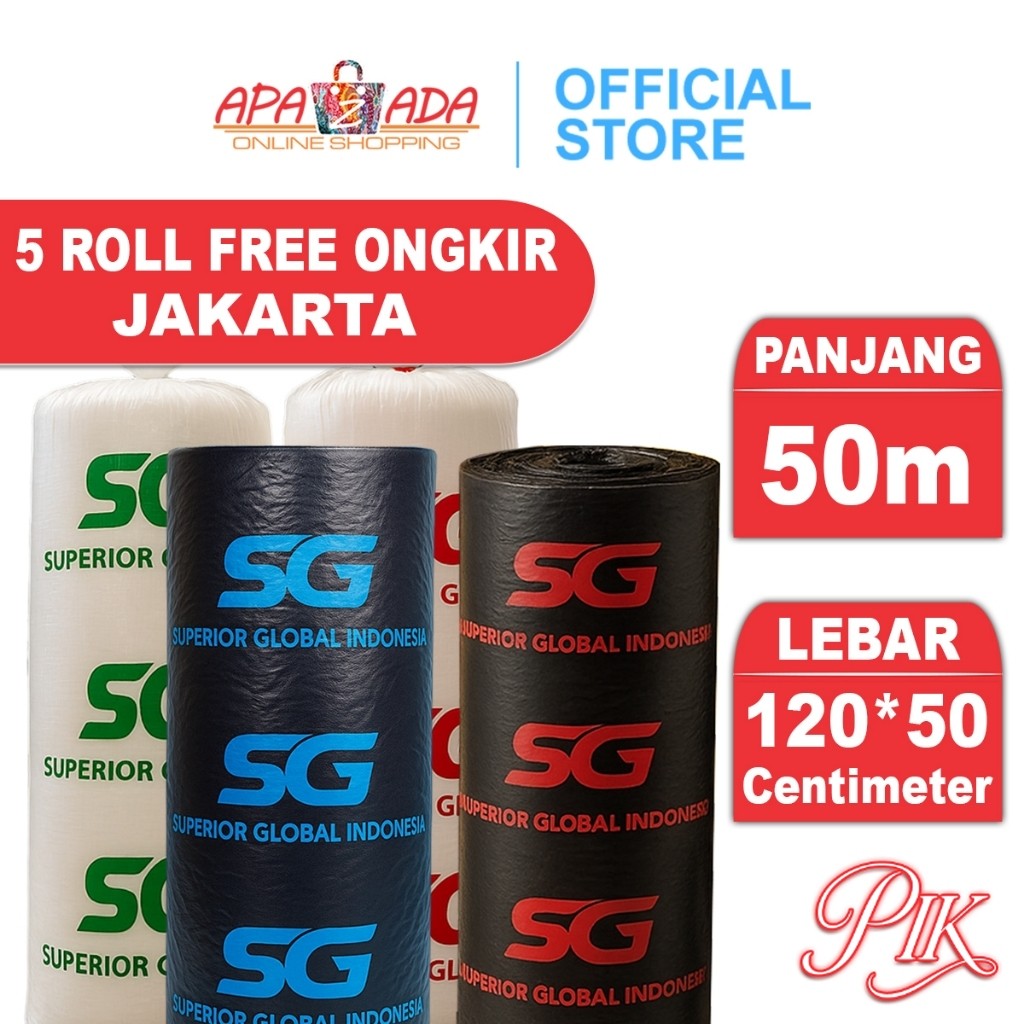 

Bubble Warp 120*50 Cm Premium Quality TANPA SELONSONG / Plastik Bubble Warp Packing