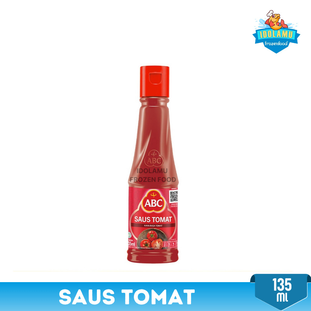 

saus abc saus tomat kemasan botol 135 ml