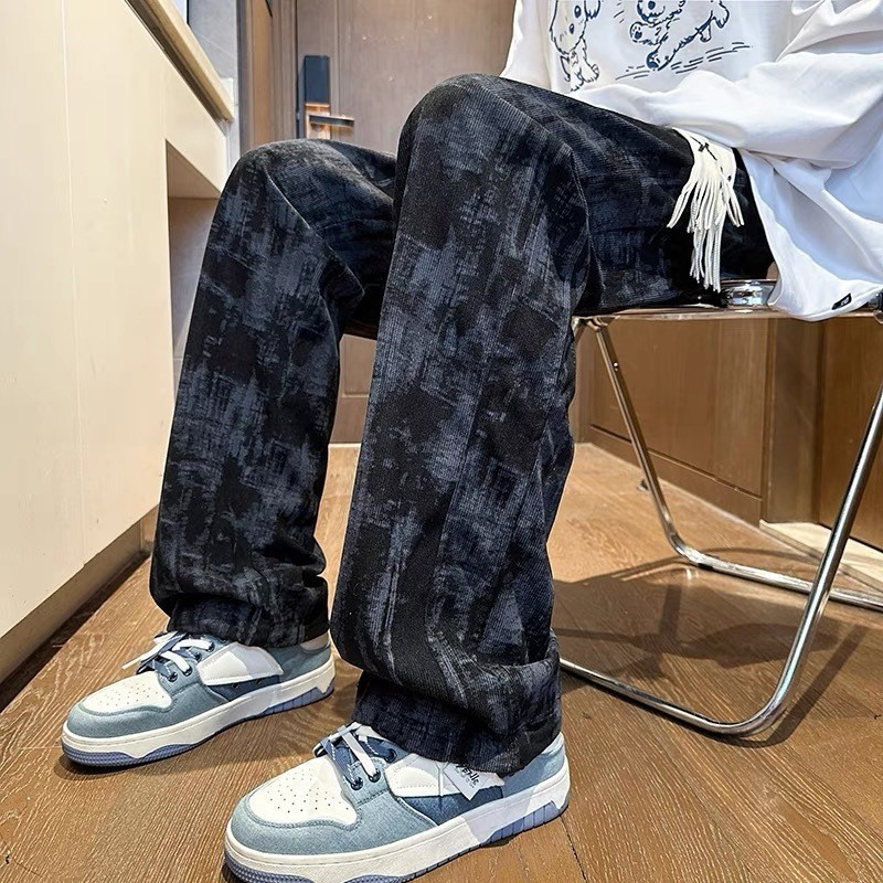Celana Batik Corduroy Casual Panjang Pria Premium Original Korean Style Trackpants And Sweatpants Ce
