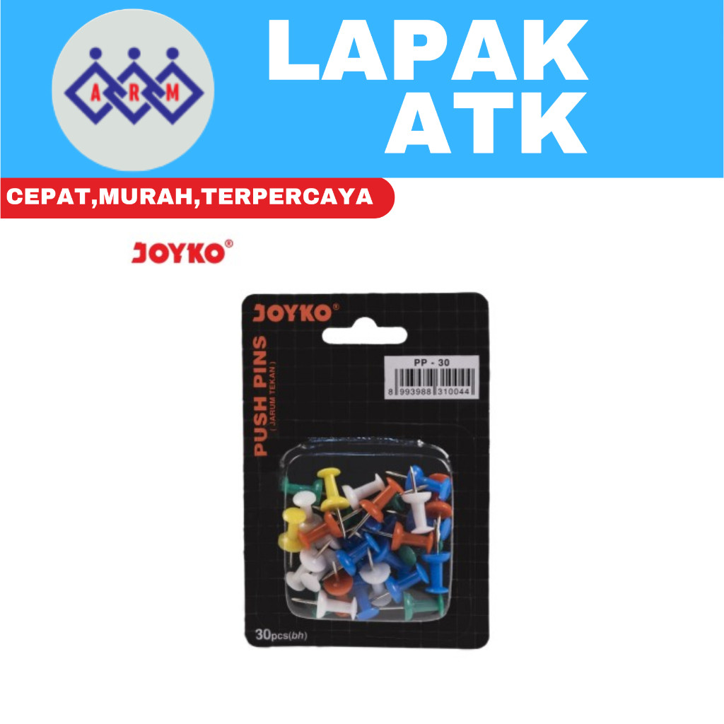 

Joyko Push Pin/Jarum Tekan/Joyko PP 30 + Best Seller