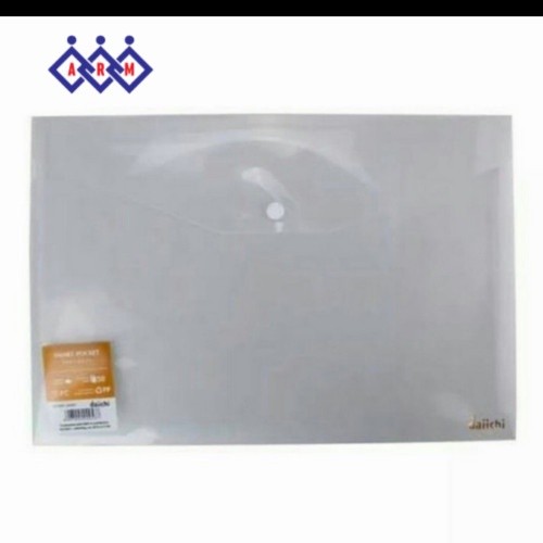 

MAP PLASTIK KANCING PUNGGUNG Folio F4 Daichi ( 12 Pcs ) + Best Seller