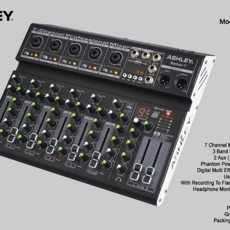 Mixer Ashley Better7 Mikser Ashley better7 Beter 7 Bluetooth Original