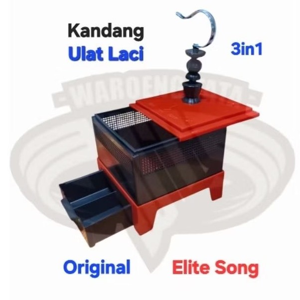 Kandang Jangkrik Laci Kecil Elite Song