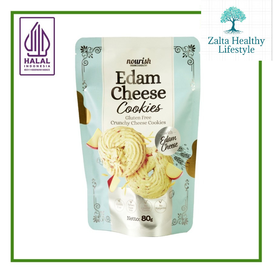 

Organik - Gluten-Free Edam Cheese Cookies (80g) | Kue Kering Bebas Gluten