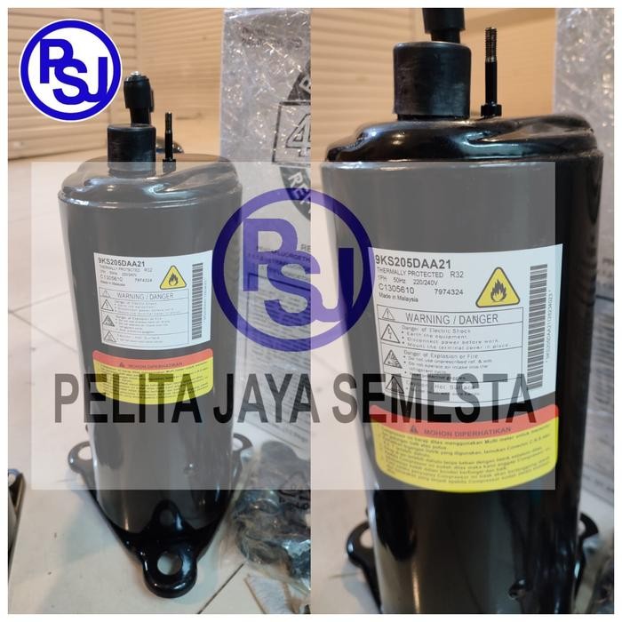 Kompresor AC Panasonic 9KS205DAA21 / Compressor Panasonic 9KS205D / 2HP R32 Panasonic