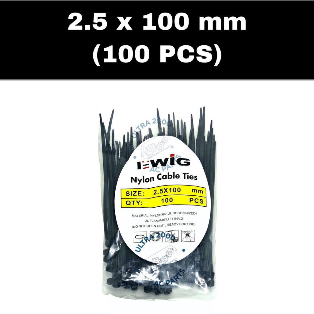 

[AE] PROMO CABLE TIES / KABEL TIES EWIG 2.5 mm x 10 CM ff-9
