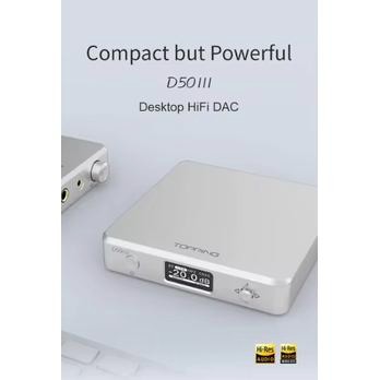 Topping D50 III Dual ES9039Q2M DSD USB DAC Hi-Res
