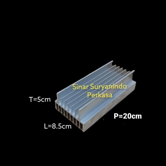 heatsink 2u3u double 17 sirip 20cm