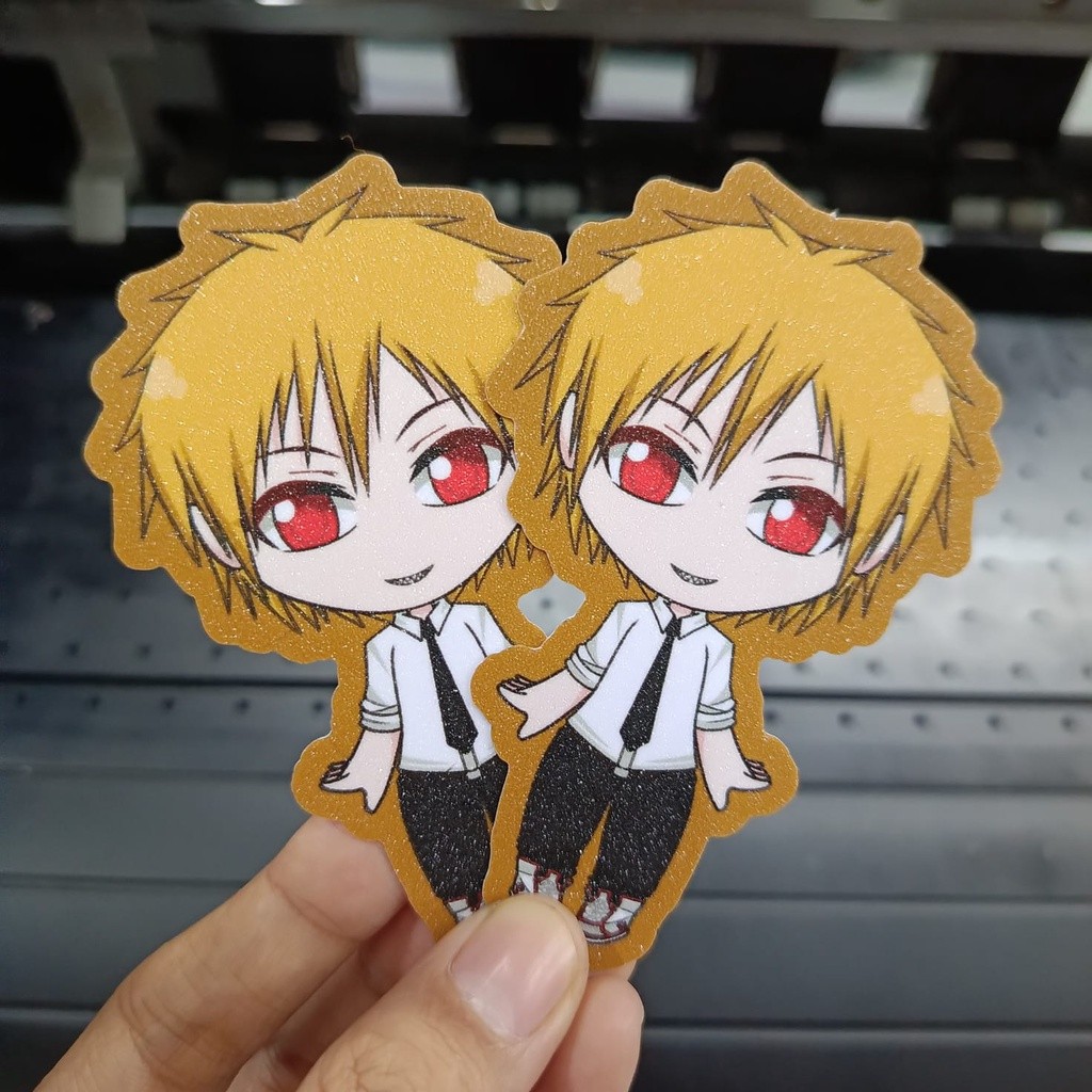 

Cetak Stiker Vinyl Premium Maxdecal Diecut 1/2 Meter 2 Lembar A2 (45x60cm) Laminasi Super Gloss Doff Glitter Tinta Eco Epson S80 10 Warna