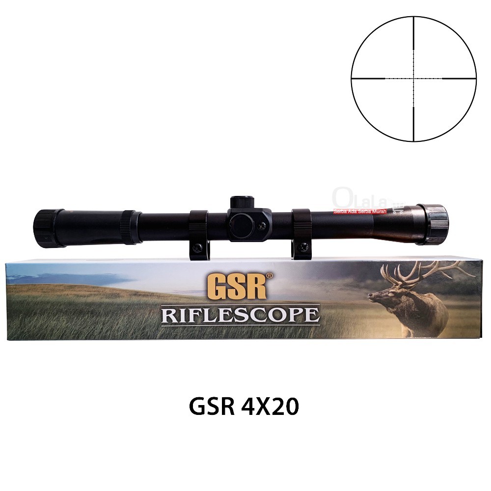 TELESKOP GSR 4X20 TERLARIS