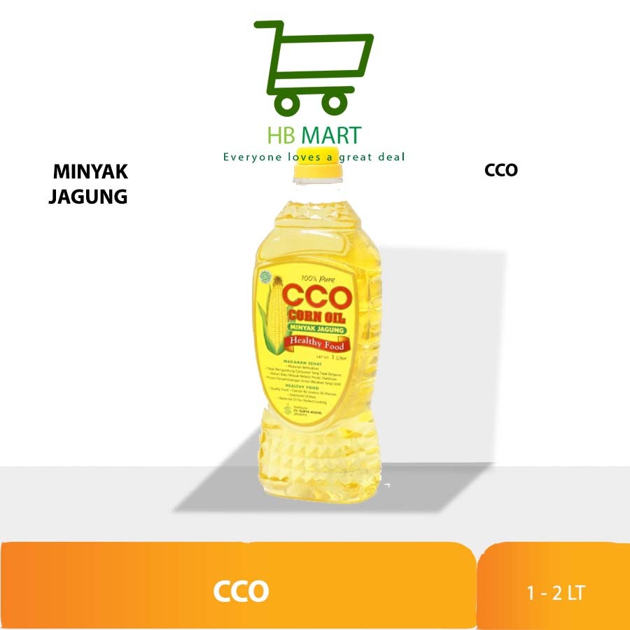 

CCO Corn Oil 1L MINYAK JAGUNG