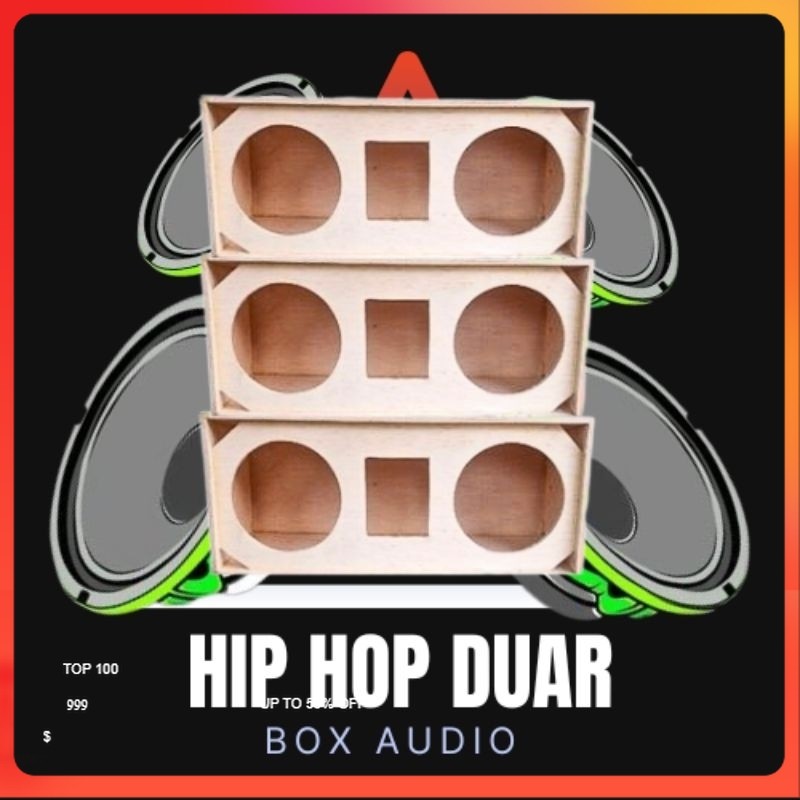 Ready BOX speaker 5 inch dobel plus tuwiter audax AX 65