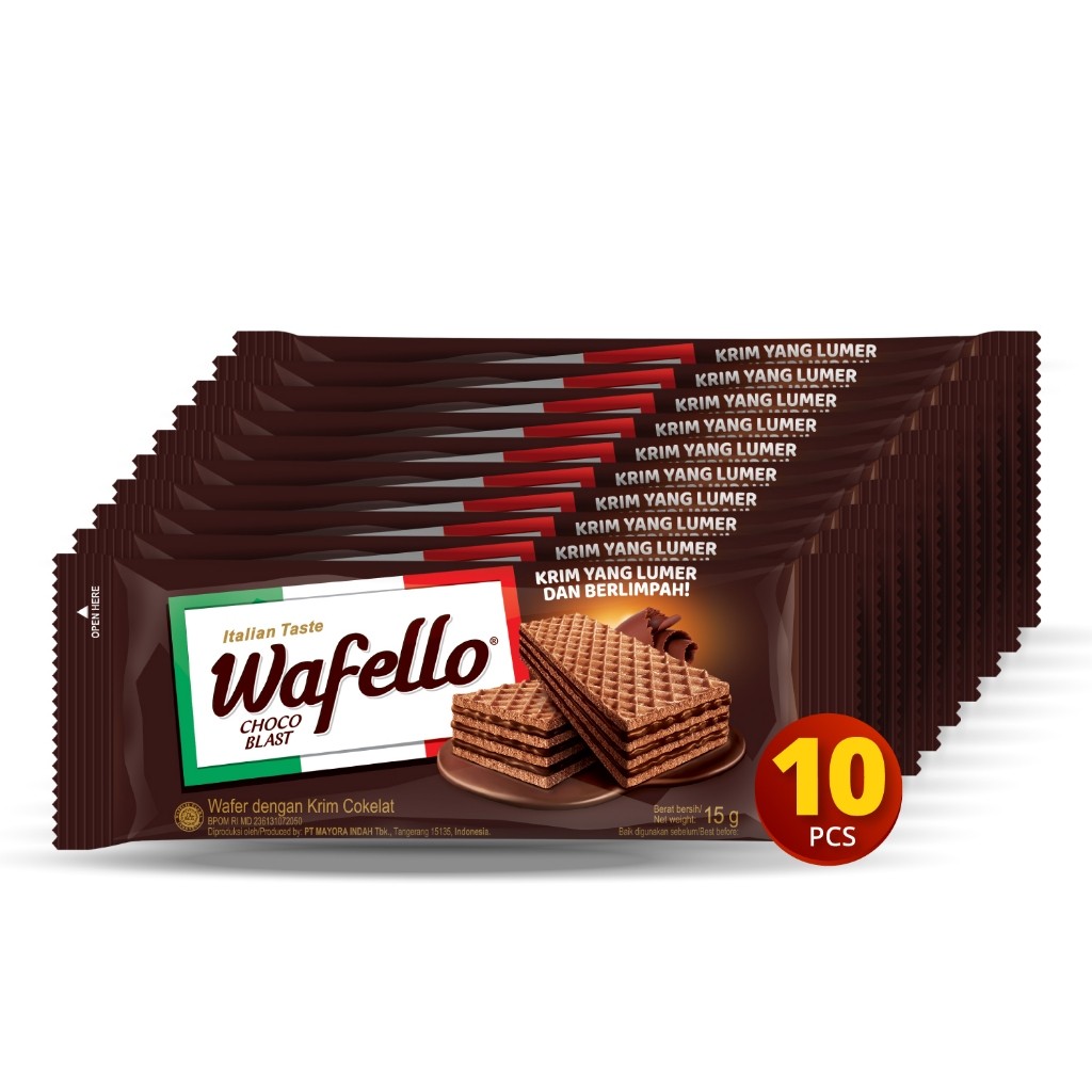 

Wafello Choco Blast 10 Pcs @ 15 Gram