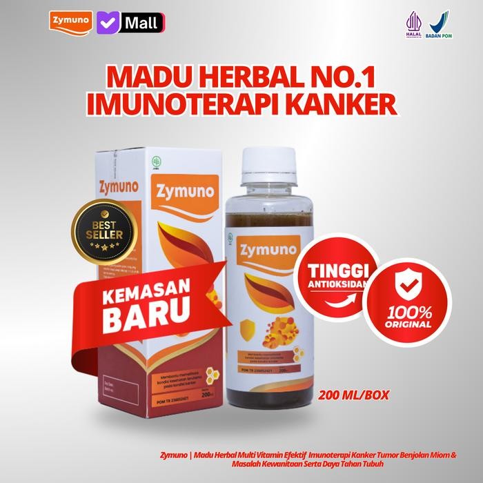 

Zymuno Madu Herbal Multi Vitamin Formula Herbal Andal untuk Imunoterapi Kanker Tumor Miom & Kesehatan Wanita Serta Daya Tahan Tubuh - 1 BOX