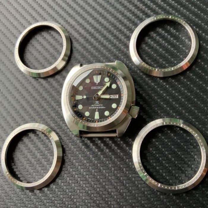 CT233 Pilot Bezel Seiko Turtle 316L Stainless Steel
