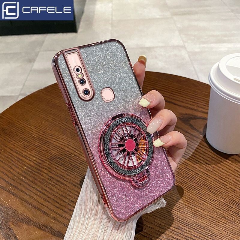 HP Soft Case Vivo V15 Casing Silikon Untuk Vivo 1819 V15 Casing berkilau Berlapis Handphone Phone Co