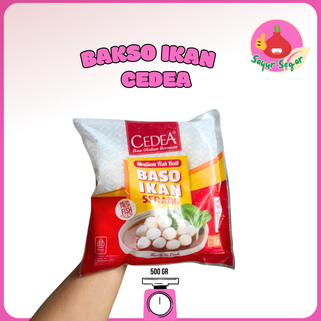 

Bakso ikan Cedea 500 gr - Sayur Segar