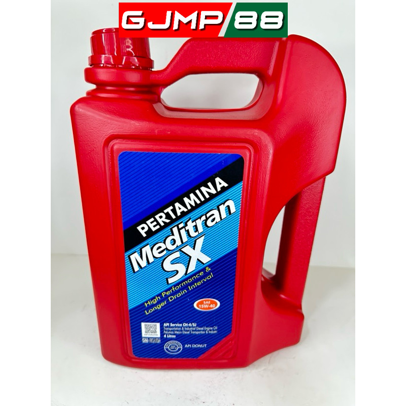 Oli Pertamina Meditran SX 4 Liter Galon