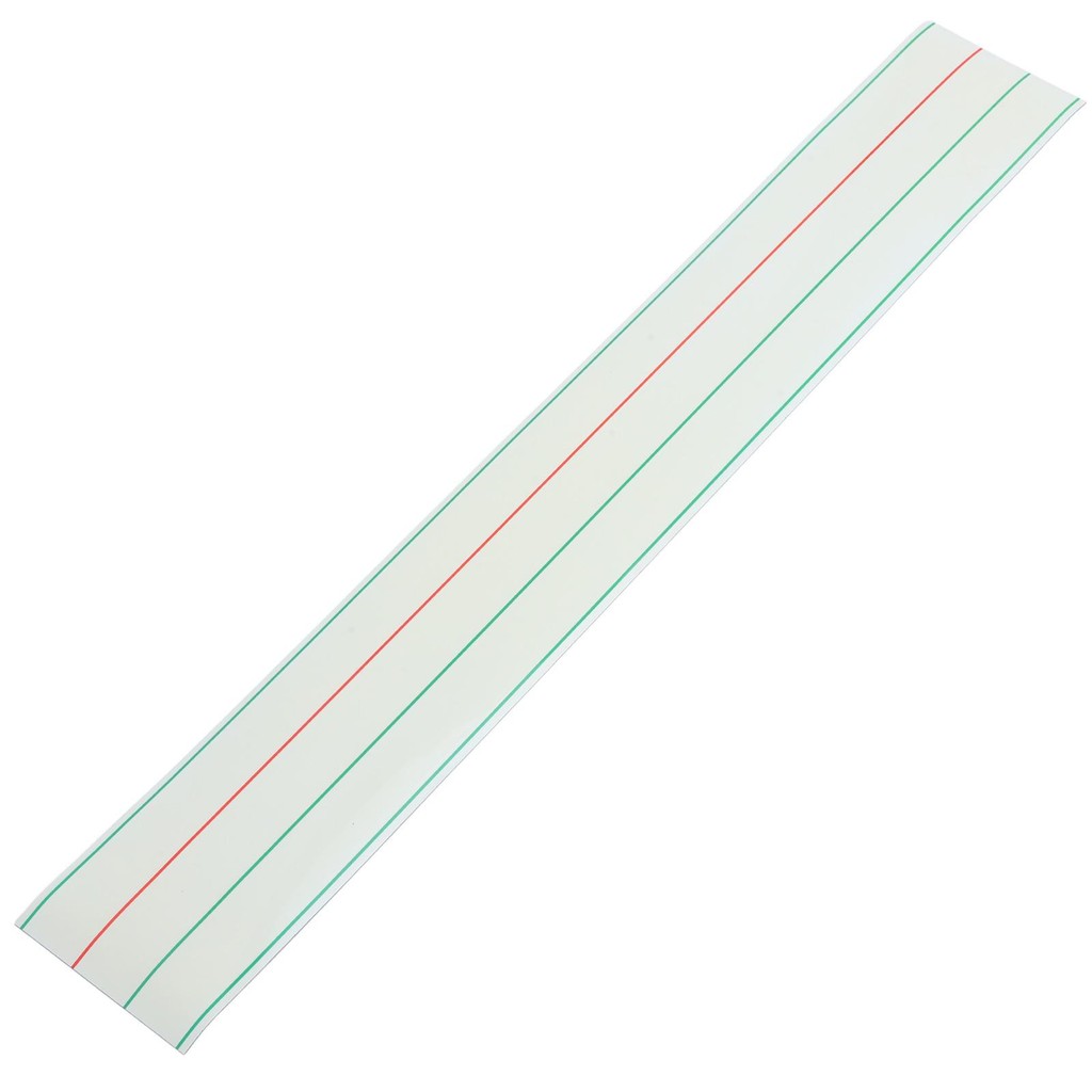 

Whiteboard Stickers Red Three Grid Pattern Dry Erase Sentence Strips Fridge Classroom Learning Tool