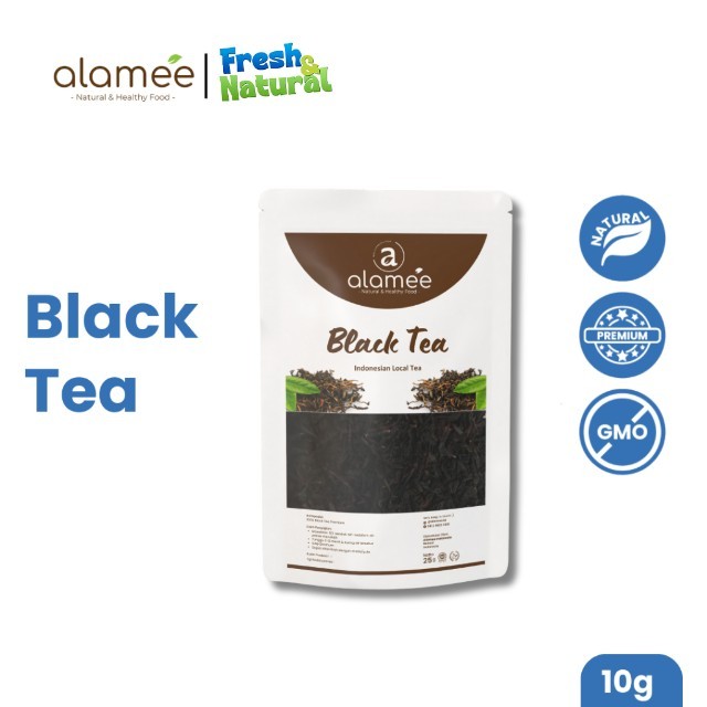 

Black Tea Teh Organic Bunga Kering Hitam Dried Alami Organik Herbal 10gr fresh and natural