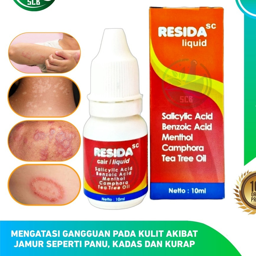 Resida Cair Obat Panu Kadas Kurap Gatal2 Untuk Anak Dewasa Paling Ampuh