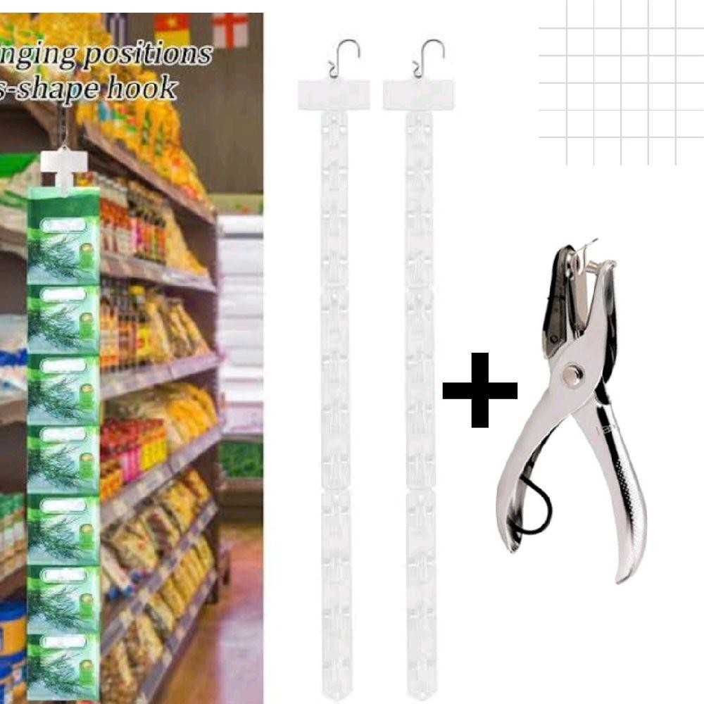 

PROMO PAKETAN 5 GANTUNGAN KLIP SNACK + 1 PC PEMBOLONG SNACK Plastik Putih