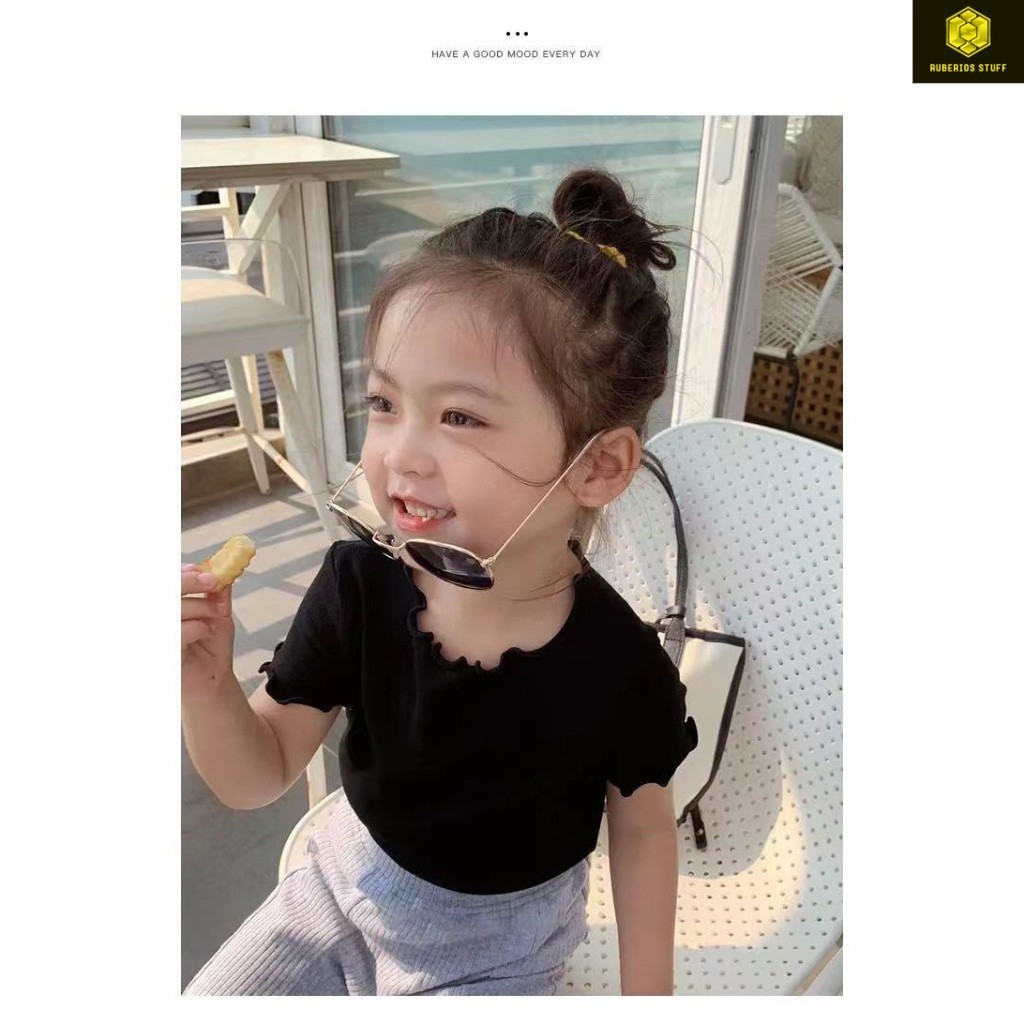 BoboHo – Atasan Kaos Anak Perempuan Lengan Pendek / Kaos Anak Gaya Modis