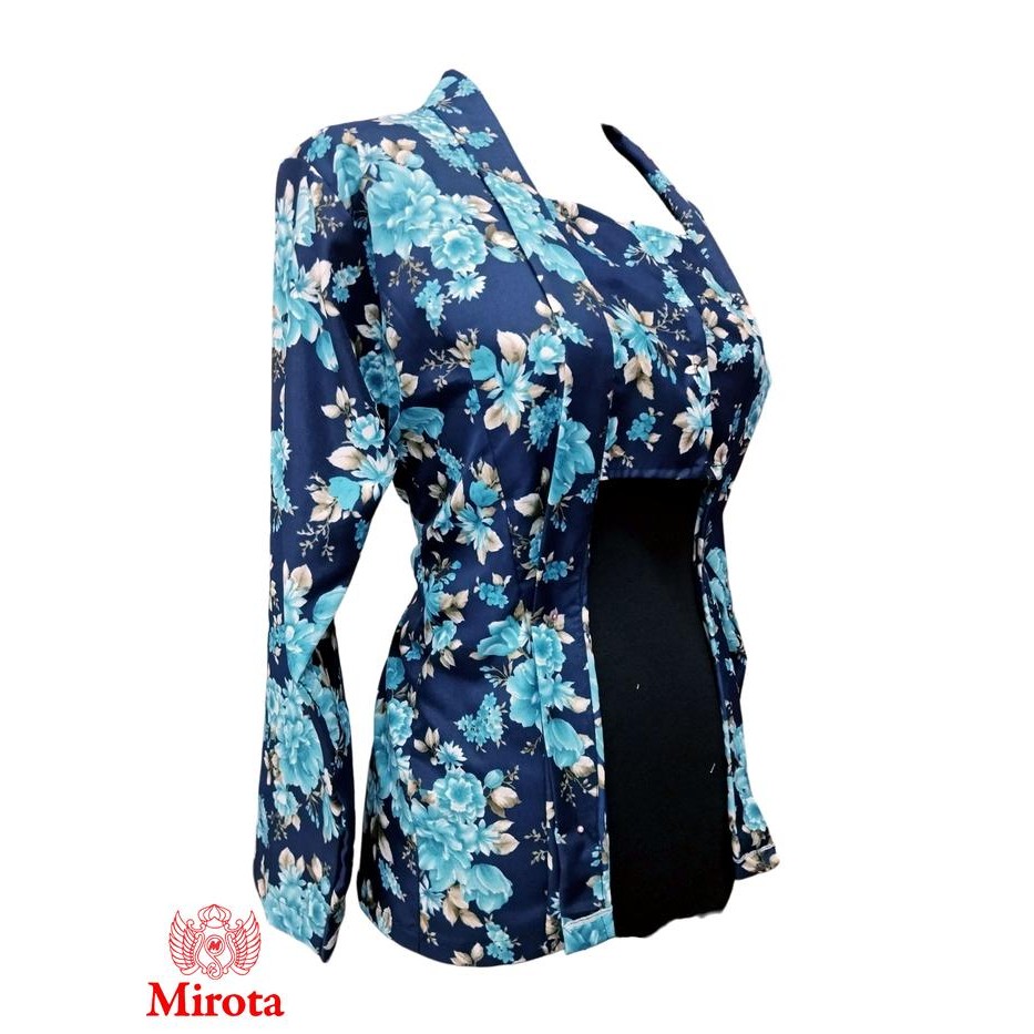 

Kebaya Kutu Baru Satin Bunga | Kebaya Mbok Jamu - ALL SIZE - Bg02, L