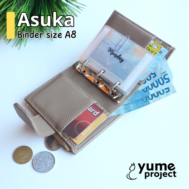 

ASUKA A8 seri dompet binder mini by yume project